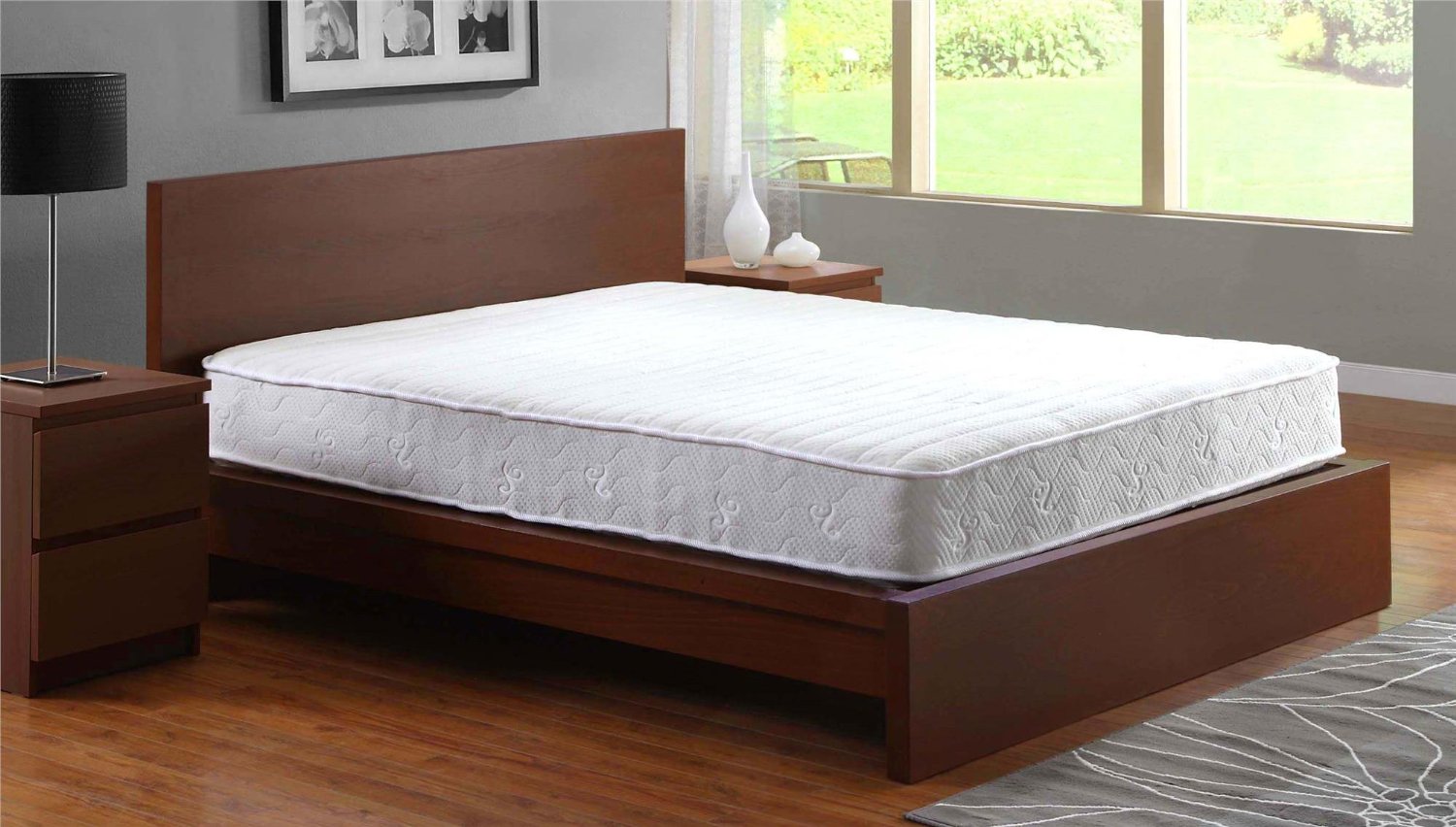 signature sleep contour 8 encased coil queen mattress