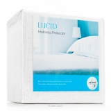 LUCID Premium Waterproof Hypoallergenic Mattress Protector